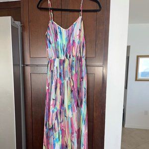 Full length maxi summer dress